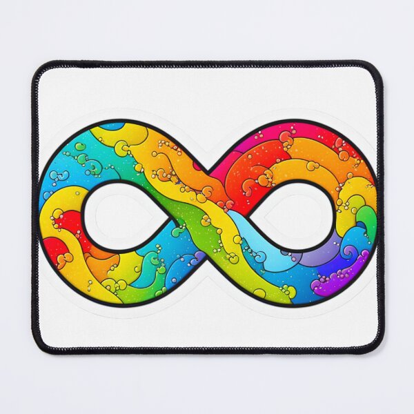 Item preview, Neurodiverse Infinity Symbol Awareness Autism ADHD designed and sold by Itis-Whatitis.