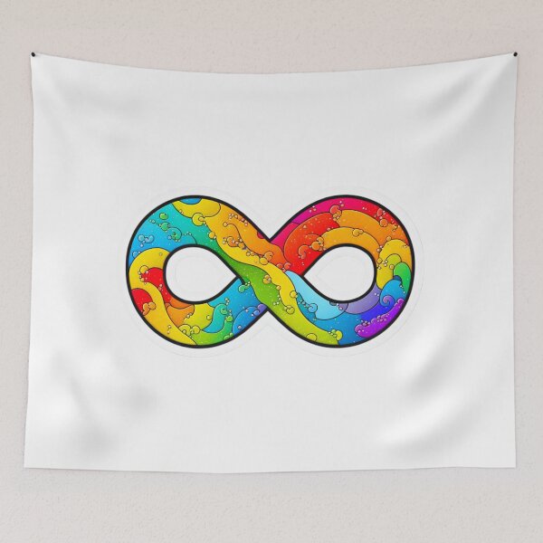 Item preview, Neurodiverse Infinity Symbol Awareness Autism ADHD  designed and sold by Itis-Whatitis.