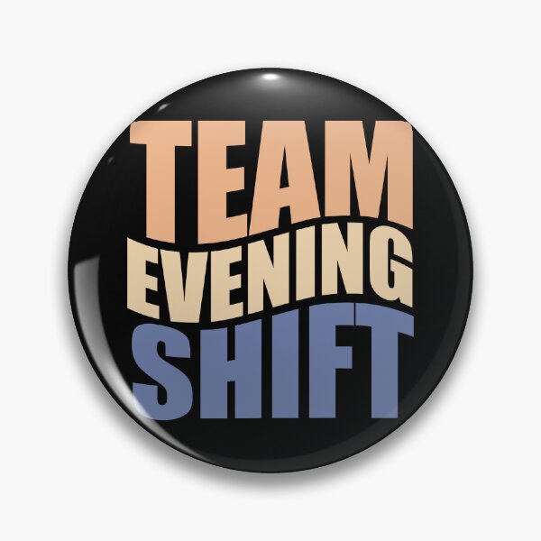 Item preview, Team evening shift  (peach and blue combo) designed and sold by TaraGbear.