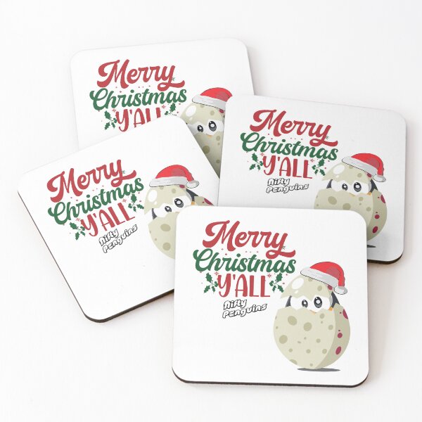 Item preview, Merry Christmas Y'ALL  designed and sold by NiftyPenguins.