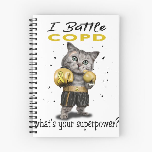 Item preview, COPD Warrior - I Battle COPD What Is Your Superpower? designed and sold by Jennpak.