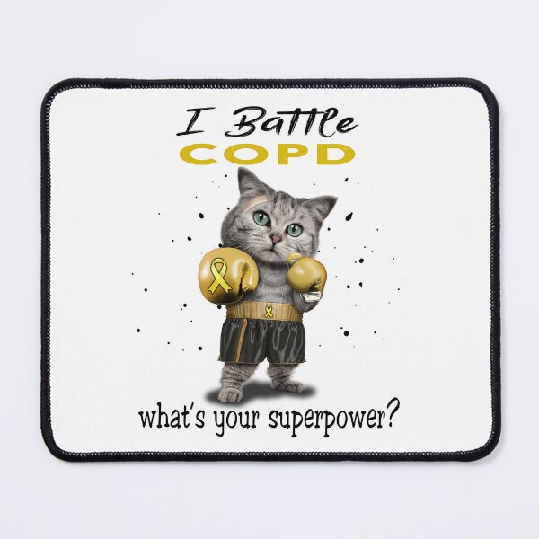 Item preview, COPD Warrior - I Battle COPD What Is Your Superpower? designed and sold by Jennpak.