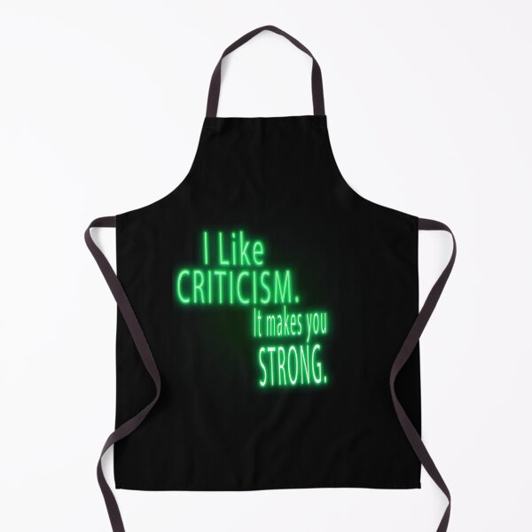 Item preview, I like criticism. It makes you strong. Motivational Quote. designed and sold by ZiAttaArt.