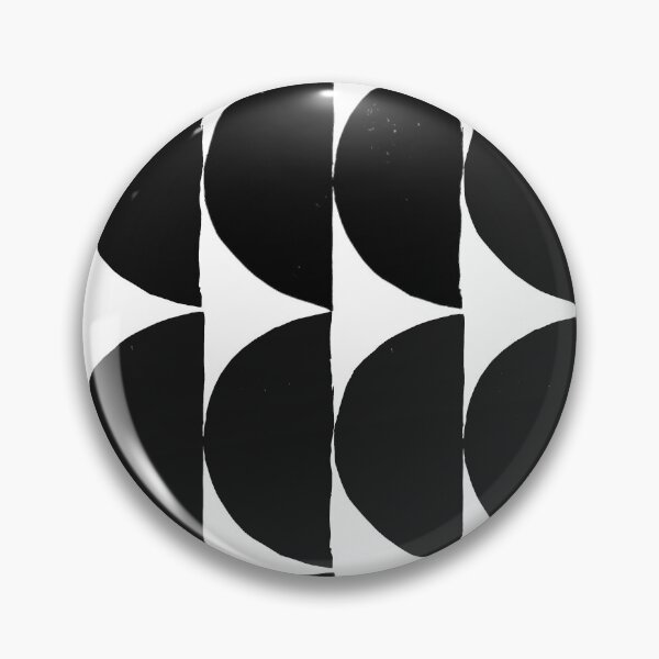 Item preview, Black And White Modern Mid-Century Geometric Abstract Pattern designed and sold by DEC02.