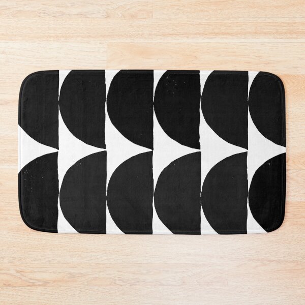 Item preview, Black And White Modern Mid-Century Geometric Abstract Pattern designed and sold by DEC02.