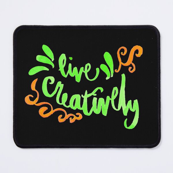 Item preview, Live Creatively - Green and Orange Palette designed and sold by Niina Niskanen.
