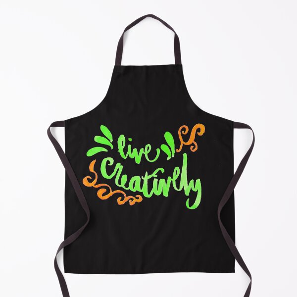 Item preview, Live Creatively - Green and Orange Palette designed and sold by Niina Niskanen.