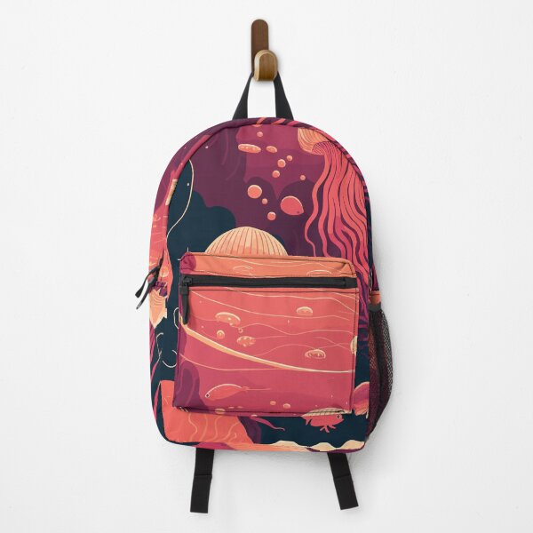 Item preview, Underwater Warm Landscape Coral Full Of Jellyfish designed and sold by raulmaler.
