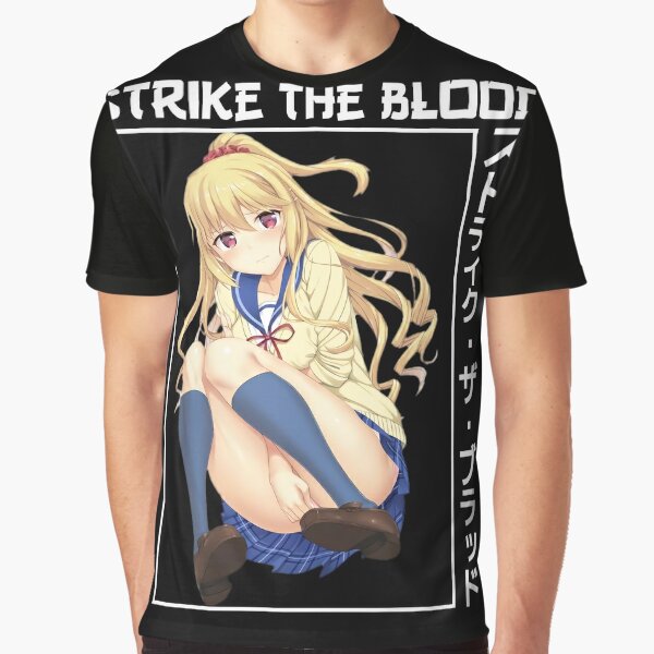 AmiAmi [Character & Hobby Shop]  Strike the Blood Final Asagi Aiba Ani-Art  Full Graphic T-shirt Unisex XS(Pre-order)