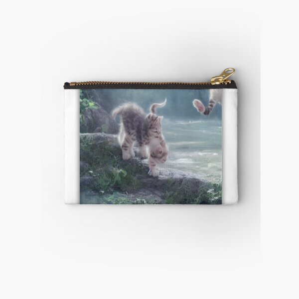 Item preview, Gatto che dipinge il bianco sveglio designed and sold by RoderickFrancis.