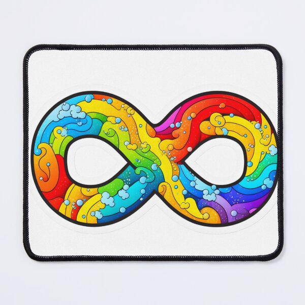 Item preview, Neurodiverse Autistic Rainbow Brain Sticker designed and sold by Itis-Whatitis.