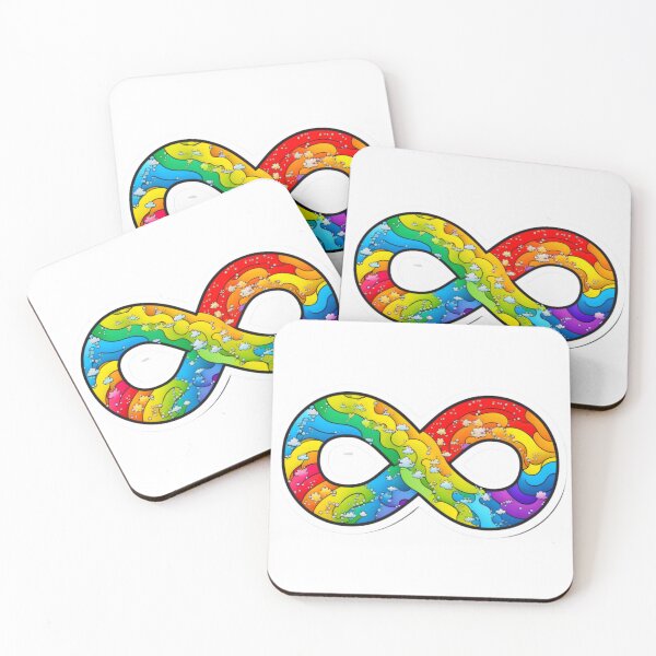 Item preview, Neurodiverse Autistic Rainbow Brain Sticker designed and sold by Itis-Whatitis.