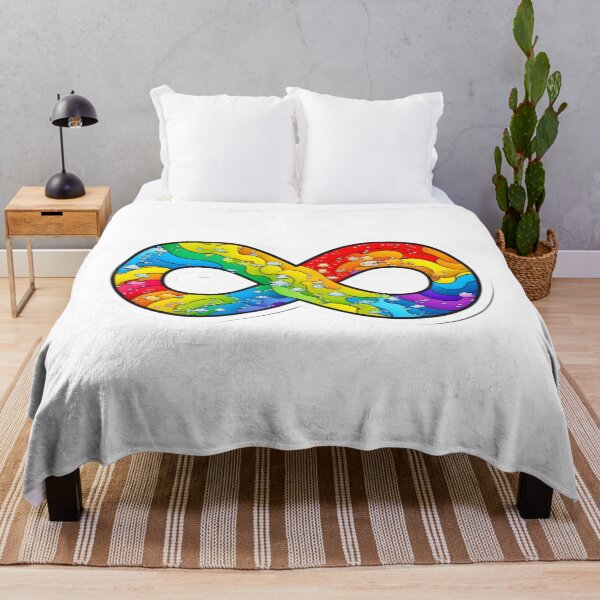 Item preview, Neurodiverse Autistic Rainbow Brain Sticker designed and sold by Itis-Whatitis.