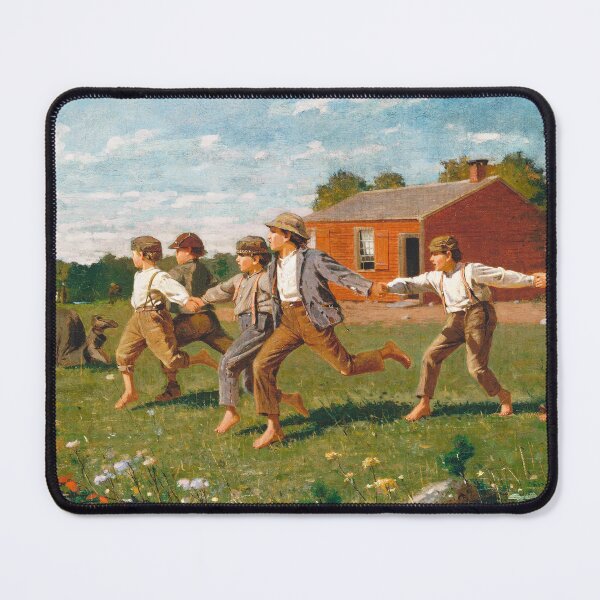 Item preview, Snap the Whip (1872) by Winslow Homer designed and sold by Gallery-Wending.