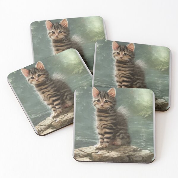 Item preview, Pittore sveglio della pittura del gatto designed and sold by RoderickFrancis.