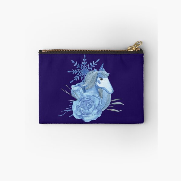 Item preview, Snowflake unicorn watercolor illustration designed and sold by pinkyfish1010.