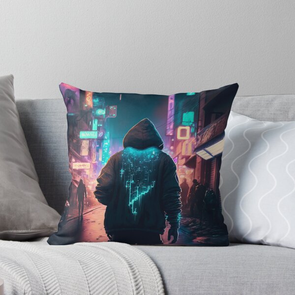 Item preview, Cyberpunk Netrunner designed and sold by AICreateWorlds.