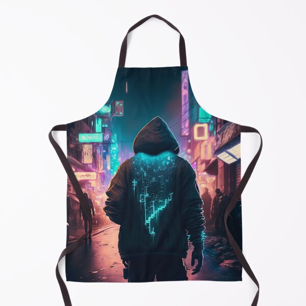 Item preview, Cyberpunk Netrunner designed and sold by AICreateWorlds.
