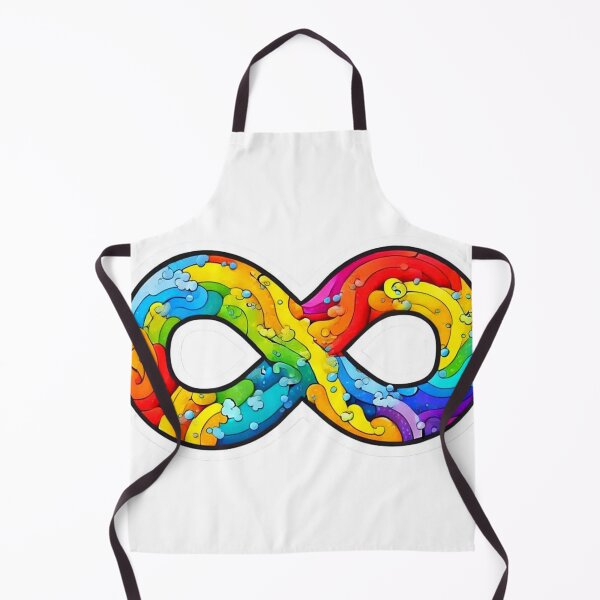 Item preview, Neurodiverse Autistic Rainbow Brain Sticker designed and sold by Itis-Whatitis.