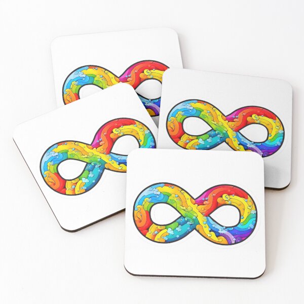 Item preview, Neurodiverse Autistic Rainbow Brain Sticker designed and sold by Itis-Whatitis.