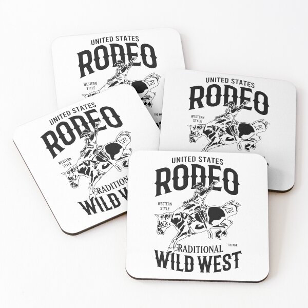 Item preview, Rodeo Wild West Raditional Wild West (Black Version) designed and sold by armanmaulanaart.