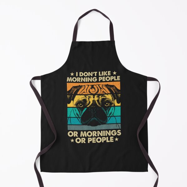 Item preview, I HATE MORNING PEOPLE AND MORNINGS AND PEOPLE KAFFE BULLDOGG T-Shirt designed and sold by UdoPopp.