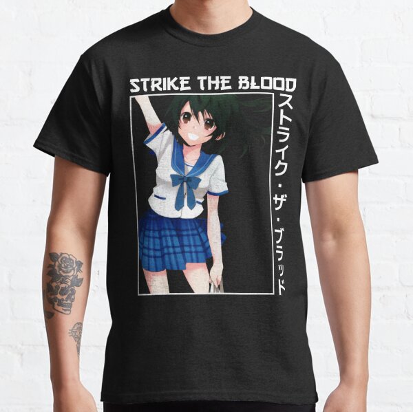 AmiAmi [Character & Hobby Shop]  Strike the Blood Final Nagisa Akatsuki  Ani-Art Full Graphic T-shirt Unisex M(Pre-order)