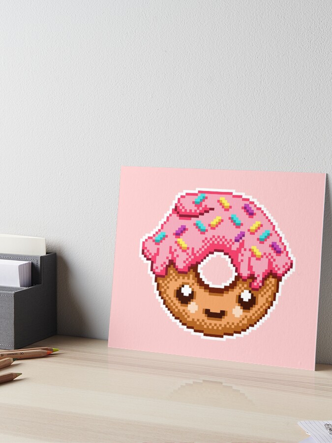 Easy Donut Perler Beads Happy Donut