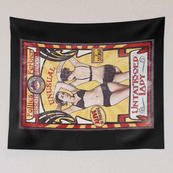 Item preview, "The Untattooed Lady" Sideshow Poster designed and sold by torg.