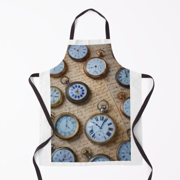 Item preview, Antique Pocket Watches On Vintage Letters designed and sold by Garry Gay.