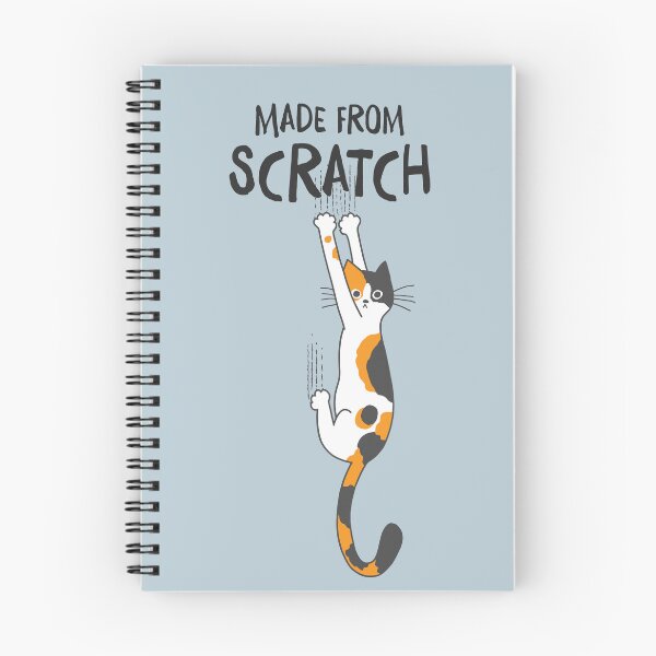 Item preview, Made From Scratch Funny Calico Cat Hanging On designed and sold by Jenn Inashvili.