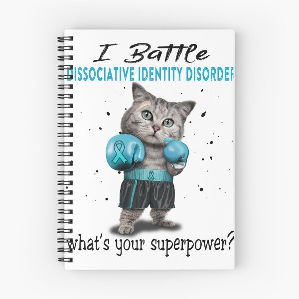 Item preview, Dissociative Identity Disorder Warrior - I Battle Dissociative Identity Disorder What Is Your Superpower? designed and sold by Jennpak.