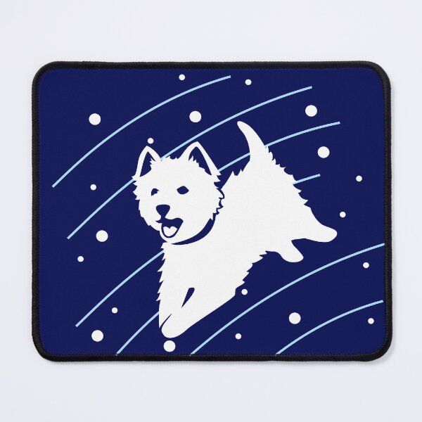 Item preview, Jumping Westie | NickerStickers® on Redbubble designed and sold by NickerStickers.