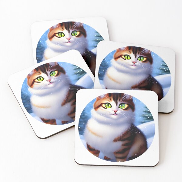 Item preview, Funny Cat Christmas designed and sold by ArtificialCraft.