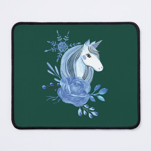 Item preview, Beautiful blue unicorn designed and sold by pinkyfish1010.