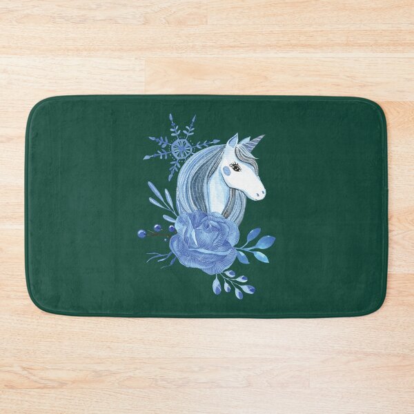 Item preview, Beautiful blue unicorn designed and sold by pinkyfish1010.