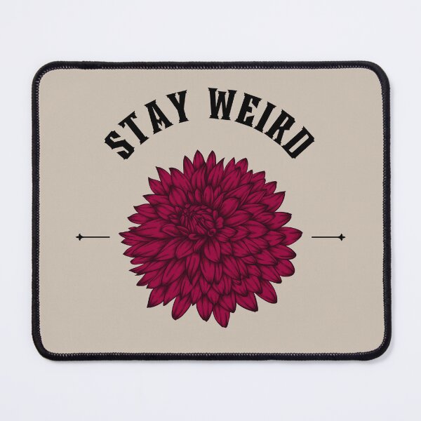Item preview, Stay Weird ~ Black Dahlia (Wednesday Inspired) designed and sold by Sonipova.