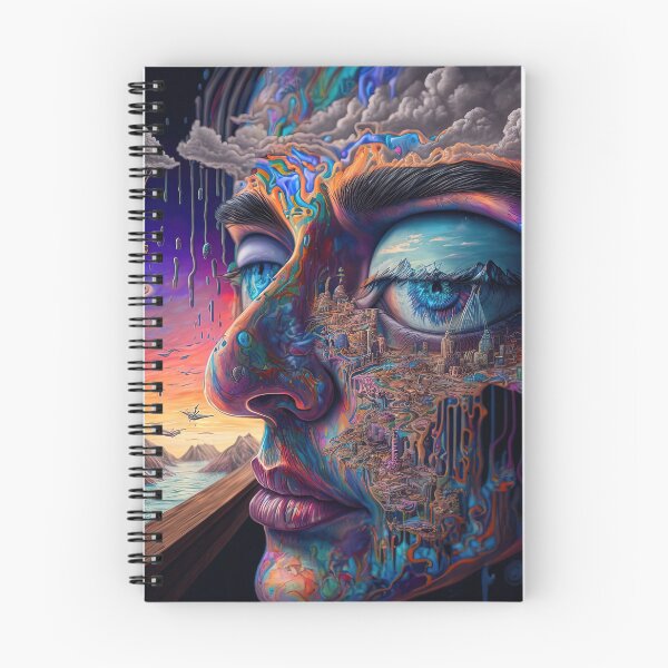 Item preview, Topography psychedelic art designed and sold by JohnVibes.
