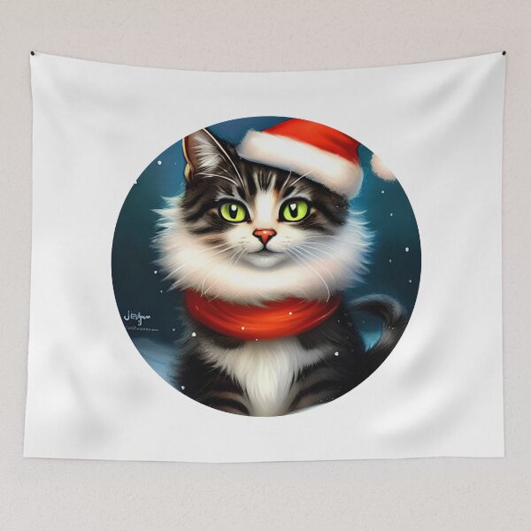 Item preview, Meowy Catmas designed and sold by ArtificialCraft.