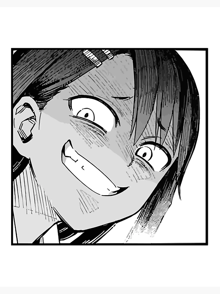 Nagatoro Fangs Art Board Print for Sale by Hellfire98