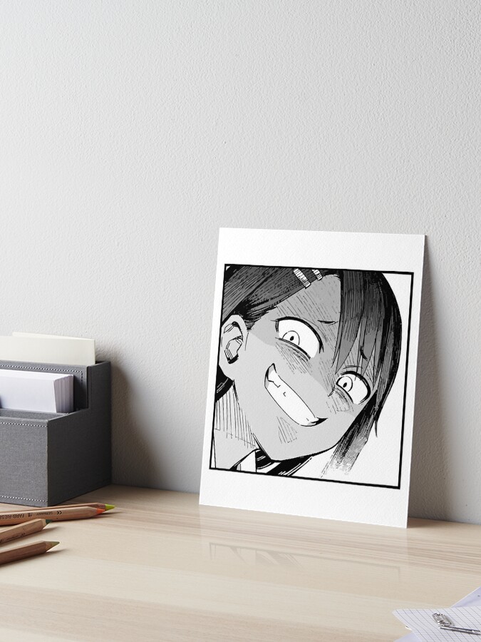 Nagatoro Fangs Art Board Print for Sale by Hellfire98