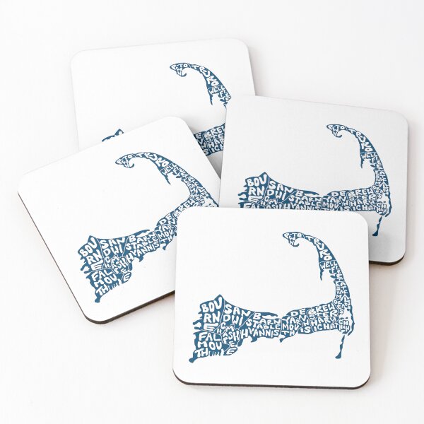 Item preview, Hand drawn Cape Cod map designed and sold by laurenlabadini.