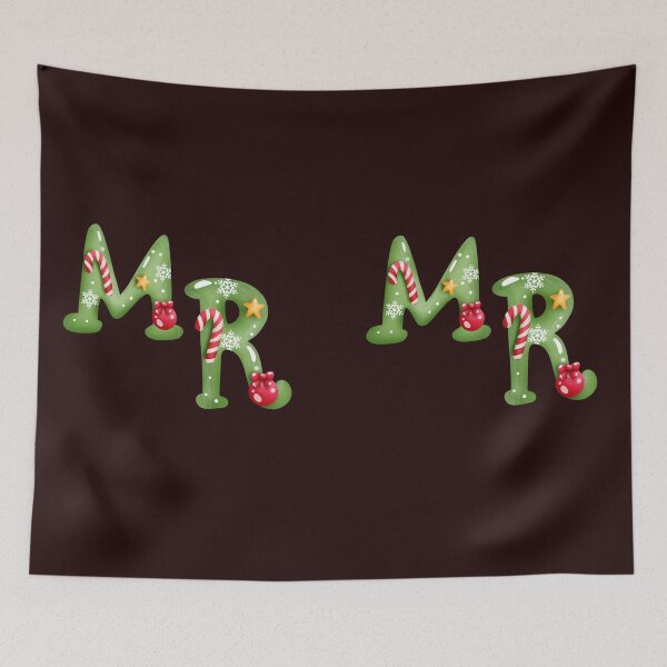 Item preview,  INTITIAL MR  /CHRISTMAS designed and sold by marie1919.