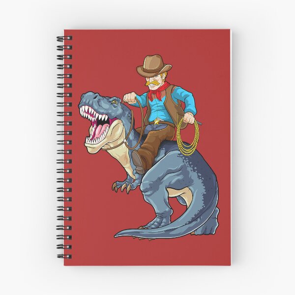 Item preview, Western Cowboy Riding T Rex Dinosaur Wild West Dino Rodeo designed and sold by Sankiloeti.
