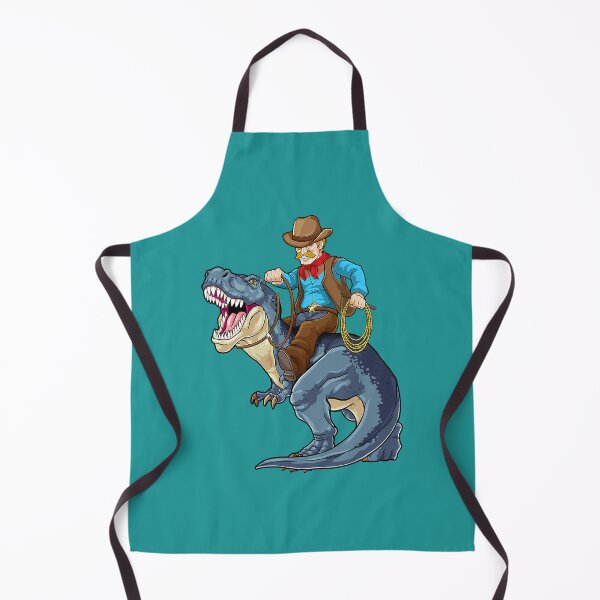 Item preview, Western Cowboy Riding T Rex Dinosaur Wild West Dino Rodeo designed and sold by Sankiloeti.