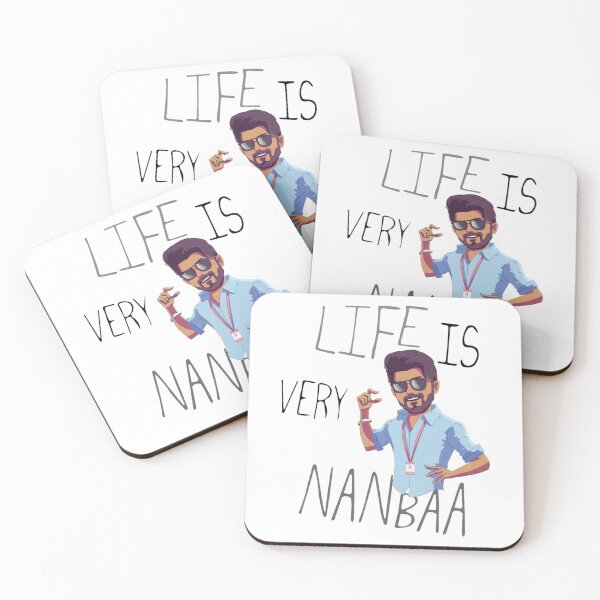 Item preview, Life is very short nanba  Master  thalapathy vijay   designed and sold by lionartar.