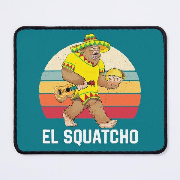 Item preview, Bigfoot El Squatcho Cinco de Mayo Mexican Poncho Sombrero designed and sold by Sankiloeti.