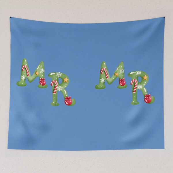 Item preview,   INTITIAL MR  /CHRISTMAS designed and sold by marie1919.