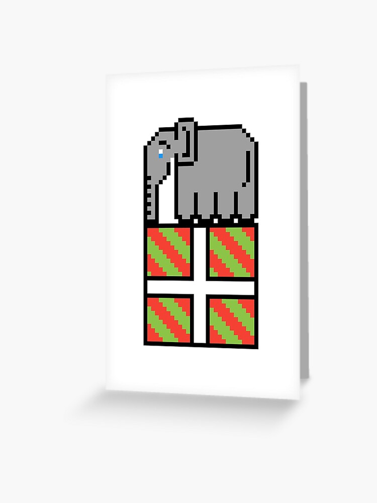 Featured image of post 8 Bit Elephant Pixel Art - Your walls are a reflection of your personality, so let them speak with your favorite quotes, art, or designs printed on.