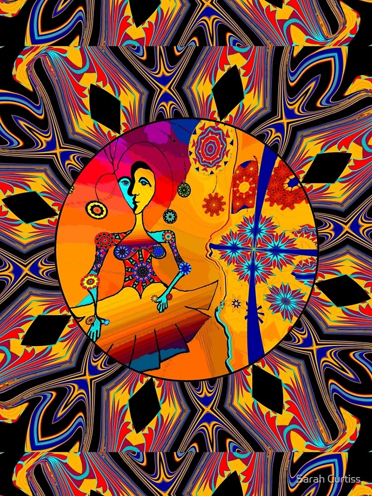 Girl With Kaleidoscope Eyes by GraceArt
